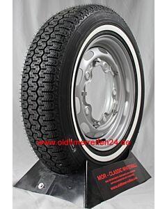 145R15 78S TL Michelin XZX ca. 20mm MOR-Classic Weißwand