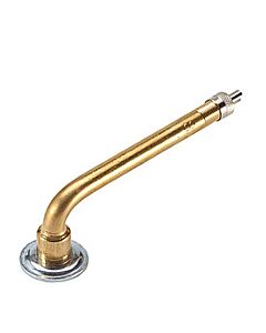 Schlauchventil Metall 85D Winkel 90° Höhe: 24mm Länge: 79,50mm Einfach gebogen 90°