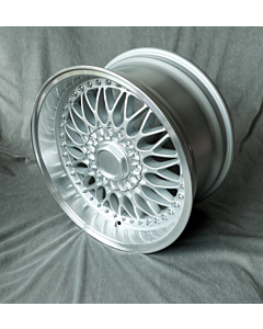Alufelge 8,5x17 Maxilite RC90 silber/glanzgedreht BMW