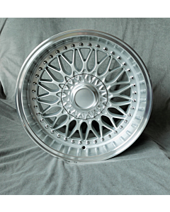 Alufelge 8,5x17 Maxilite RC90 silber/glanzgedreht BMW