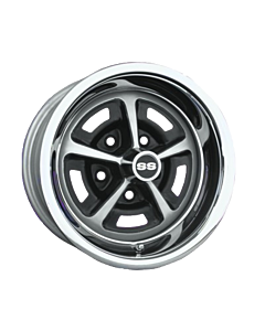 8.0x15 Chevelle SS grau / schwarz CSS158 Lochkreis 5x4.75  Backspace 4.5