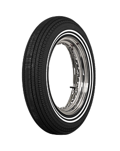 5.00-16 71S TT Coker Classic Rib M/C Doppel Weißwand 2x5 mm