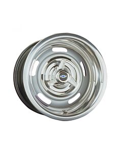 7.0x15 Chevy Rallye Stahlfelge silber Lochkreis 5x4 3/4 - Backspace 4.25