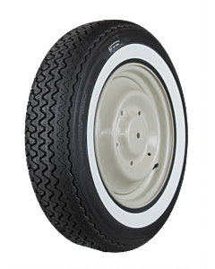 180R15 89H TT Michelin XAS ca. 40mm MOR-Classic Weißwand