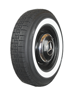 7.25R13 90S TT Michelin X-Stop ca. 40mm MOR-Classic Weißwand