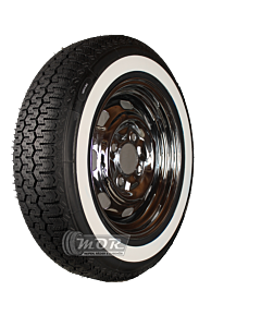 165R15 86S TL Michelin XZX ca. 40mm MOR-Classic Weißwand
