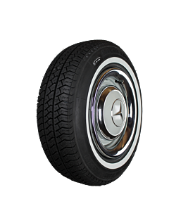 185R14 90H TL Michelin MXV-P (mit Scheuerleiste) ca. 25mm MOR-Classic Weißwand