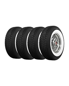 SET (4 St&uuml;ck)P205/75R14 95S TL American Classic Wei&szlig;wand 60mm (2 3/8) Auslauf Sonderpreis!