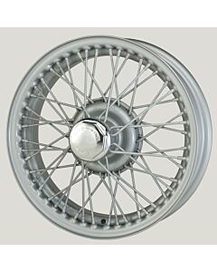 4.0X15 XW450 TL, silber, R42, 48 Speichen Curly Hub MWS
