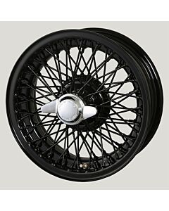 5.5X15 XW457 TL, black, R42, 72 Speichen Curly Hub MWS