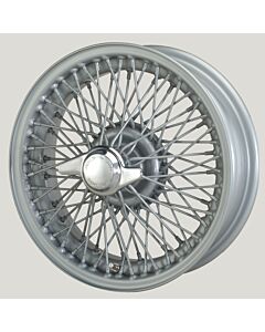 5.5X15 XW457 TL, silber, R42, 72 Speichen Curly Hub MWS