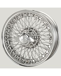 5.0X15 XW459 TL, Edelstahl, R42, 72 Speichen Curly Hub MWS