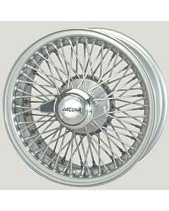 6.0X15 XW474 TL, silber, R52, 72 Speichen Flat Hub (Easy Clean) MWS