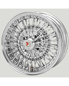 6.0X14 XW727 TL, chrom, LK 4x108, 72 Speichen Bolt On MWS