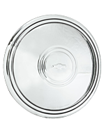 Chevy Police Cap chromed 7 1/2 1001S Chevy Bowtie