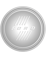 46 Ford Cap Radkappe 8 1/4 Back Diameter chrom 2010