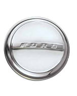 48 Ford Cap chromed 7 1/2 back dia. SKU: 2012