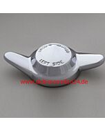 ZV-Mutter 2 Flügel R-42/12 tpi MWS LH KCK049LH Neutral Chromed