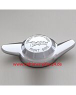 ZV-Mutter 2 Flügel R-42/8 tpi MWS RH KCM4282R Morgan Gravur Chromed