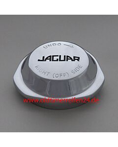 ZV-Mutter 3-Ohren R-52/8 tpi MWS RH KCK128RH Jaguar Gravur Chromed