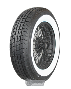 6.00R16 88W TT Michelin X-Pilote ca. 65mm MOR-Classic Weißwand