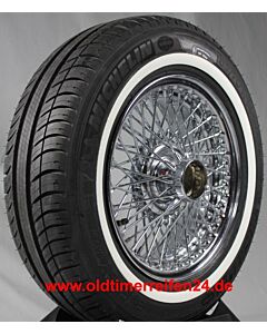185/70R14 88H TL Michelin Energy Saver + ca. 20mm MOR-Classic Weißwand