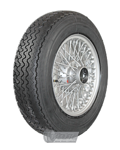 XW466S Speichenrad 4.5x13 MWS silber 155R13 78H Michelin XAS FF Komplettrad inkl. Montage und Wuchtung